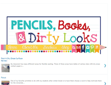Tablet Screenshot of pencilsbooksanddirtylooks.com
